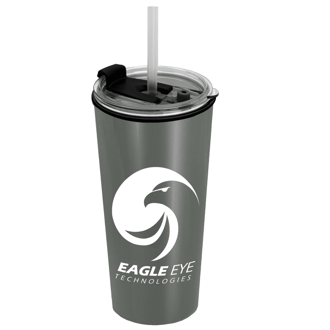 Explore Travel Tumbler with 2-in-1 Lid with Straw - 18 oz.