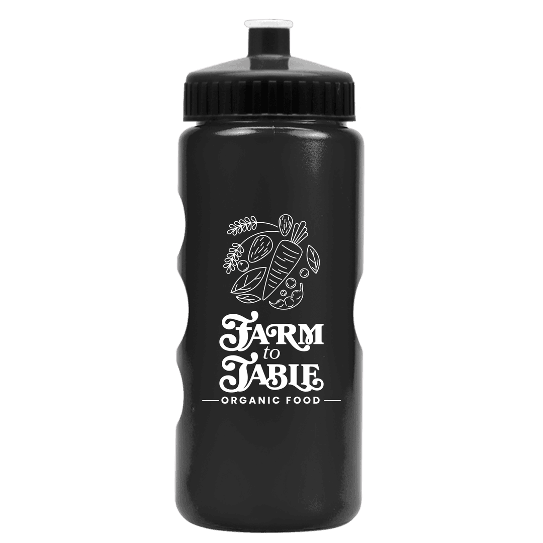 Mini Peak Tritan® Metallike Bottle with Push-Pull Lid - 22 oz.