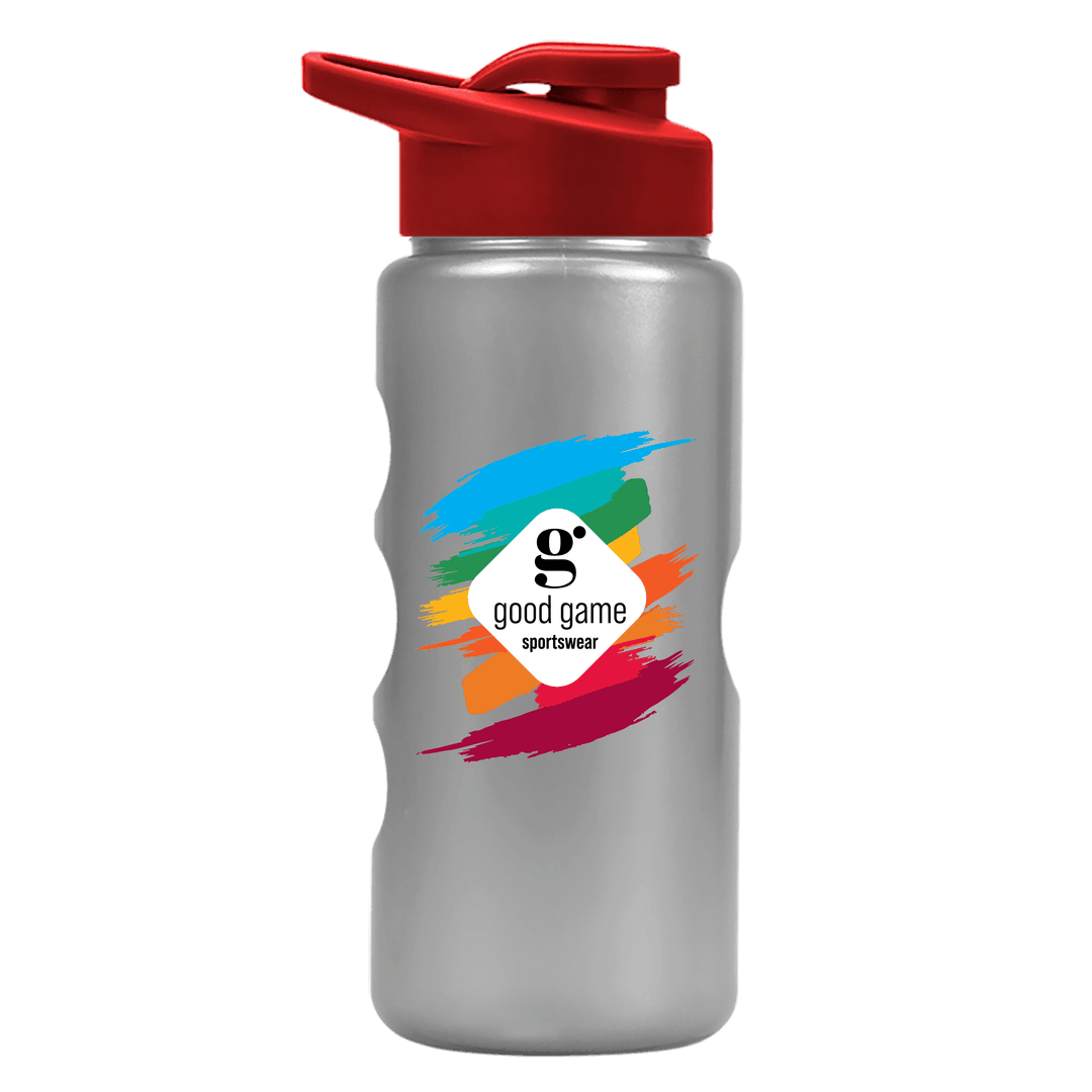 Mini Peak Tritan® Metallike Bottle with Drink-Thru Lid - 22 oz.