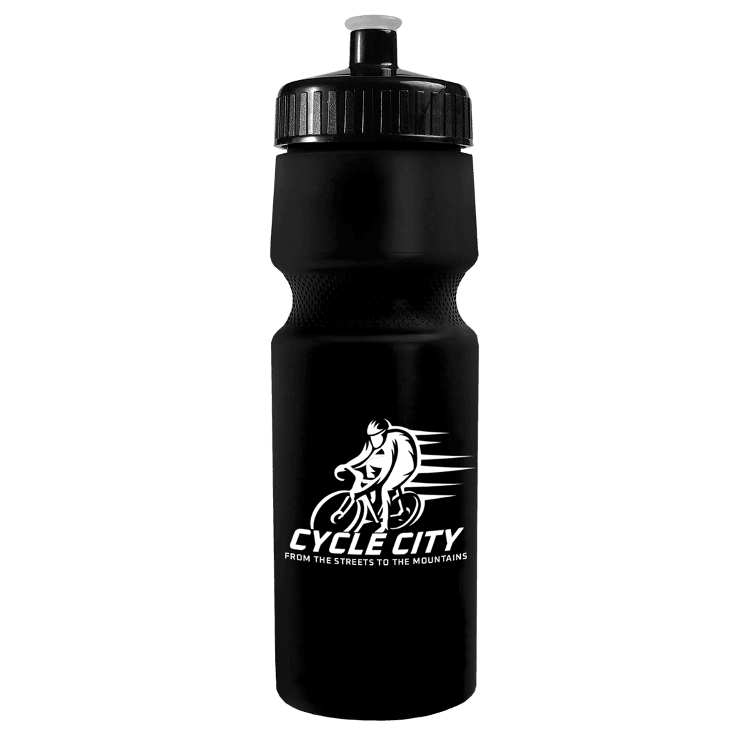Tour Recycled Bike Bottle with Push-Pull Lid - 24 oz