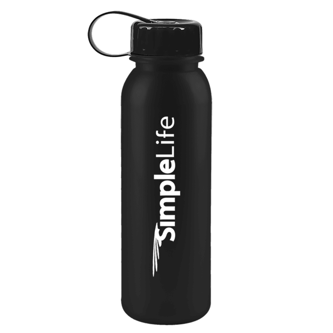 Terrain Metallike Bottle with Tethered Lid - 24 oz.