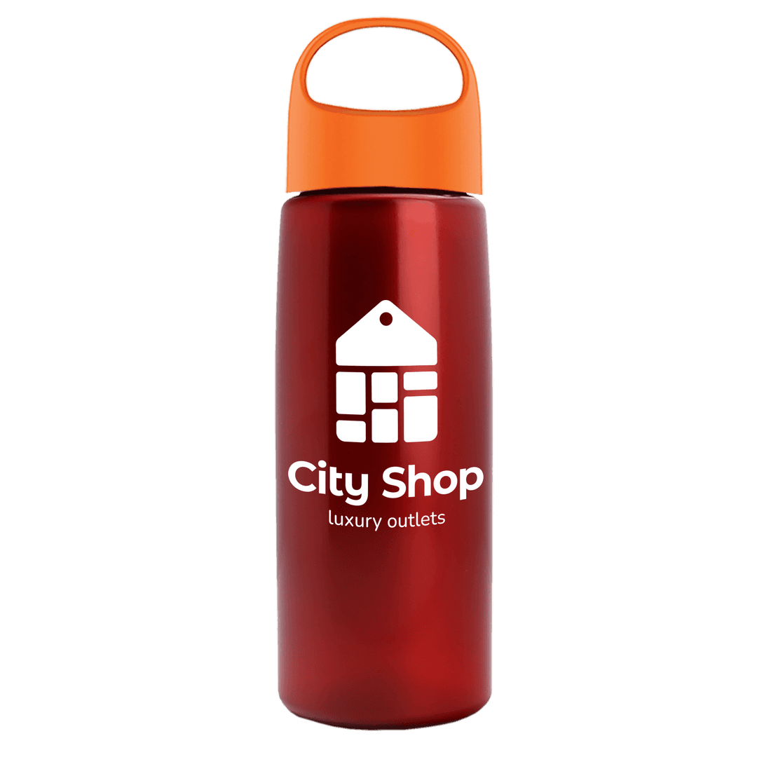 Flair Tritan® Metallike Bottle with Oval Crest Lid - 26 oz.