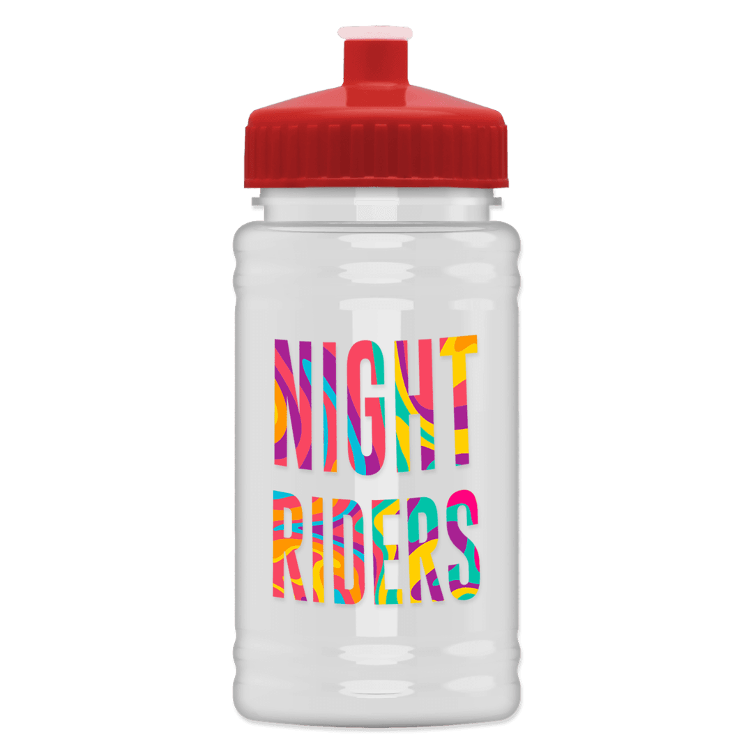 Mini RPET Bottle with Push-Pull Lid - 16 oz.