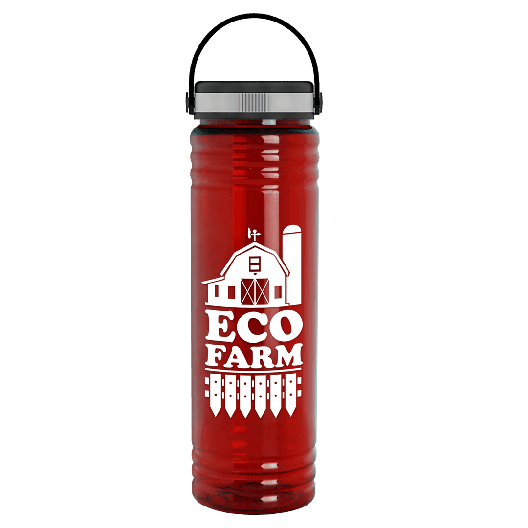Slim Fit RPET Bottle with Grip Lid - 24 oz.