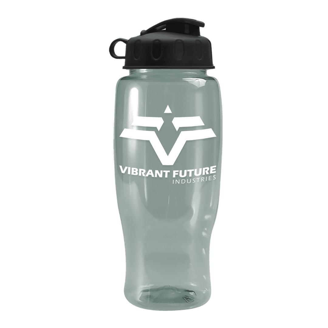 Poly+ Recycled Bottle with Flip Lid - 27 oz.