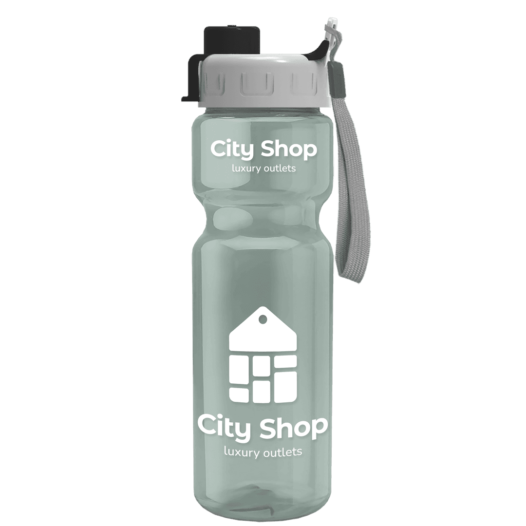 Champ Recycled Bottle with Quick-Snap Lid - 28 oz.