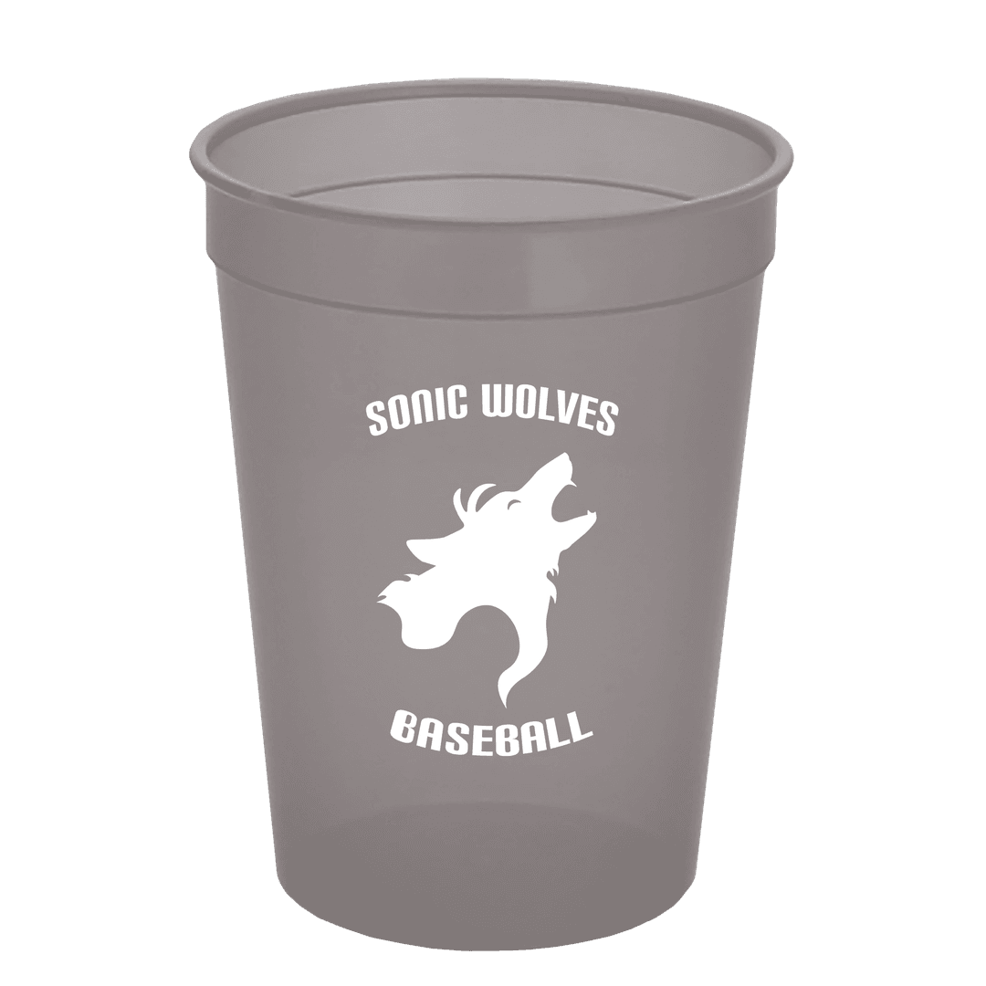 Cups-on-the-Go Translucent Stadium Cup - 12 oz.