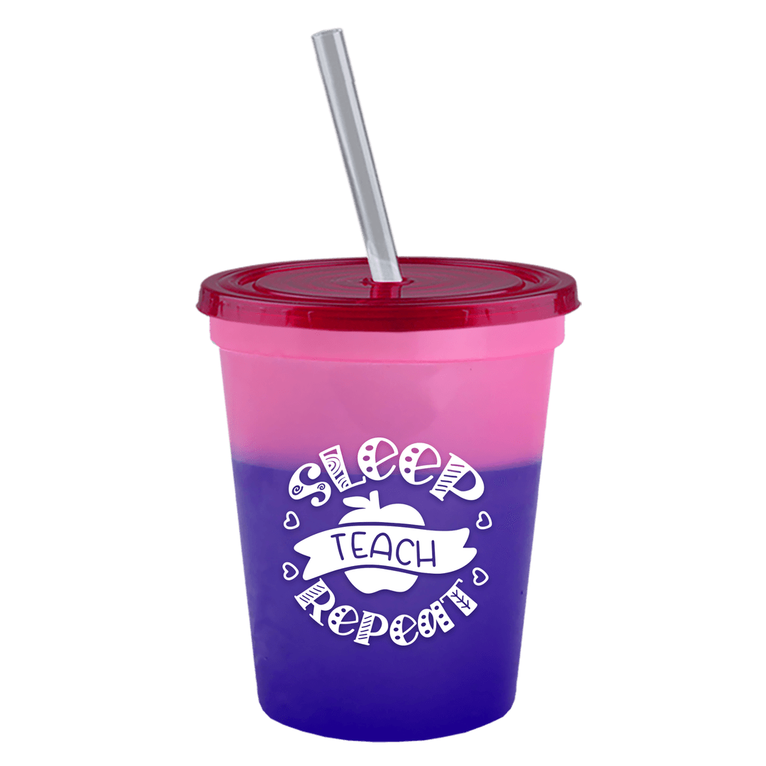 Cups-on-the-Go Color-Changing Sport Sipper - 16 oz.
