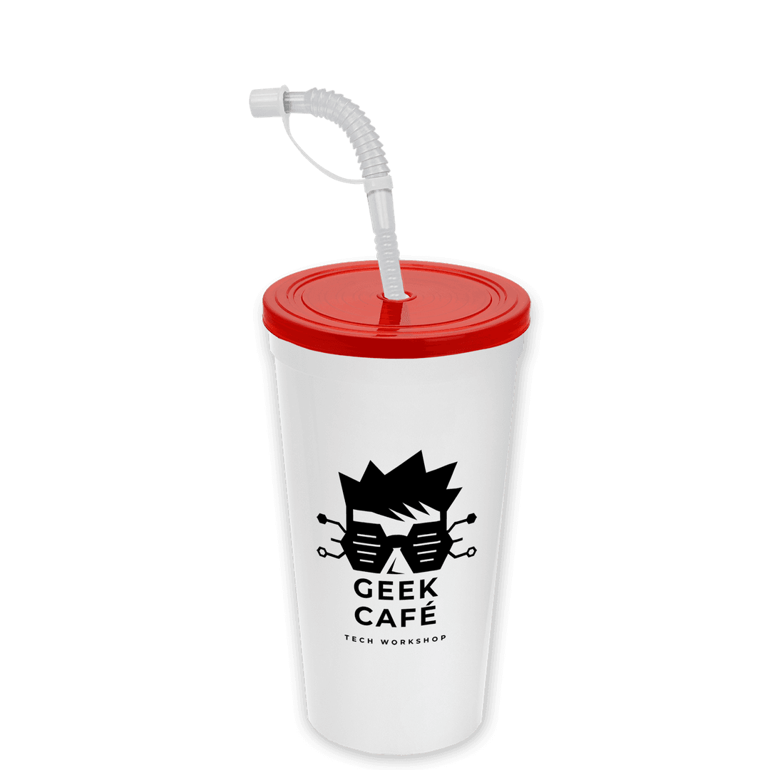 Sport Sipper Cup with Straw Lid - 24 oz.