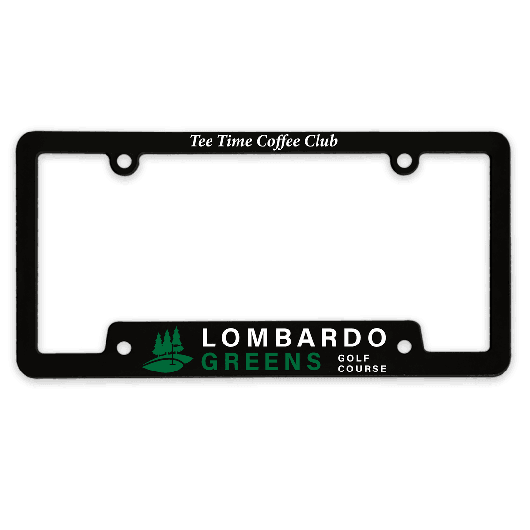 Corner-View License Plate Frame