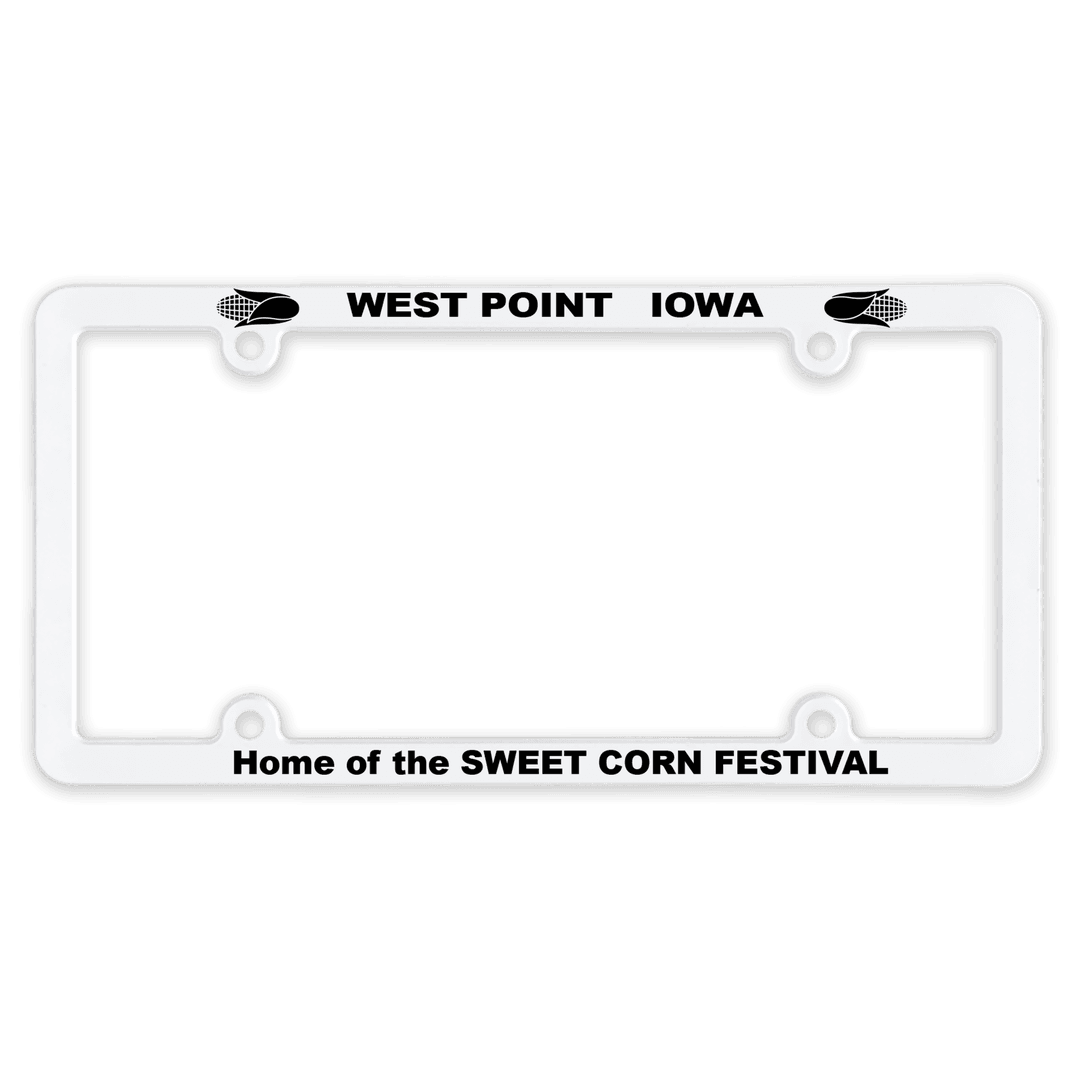 Full-View License Plate Frame