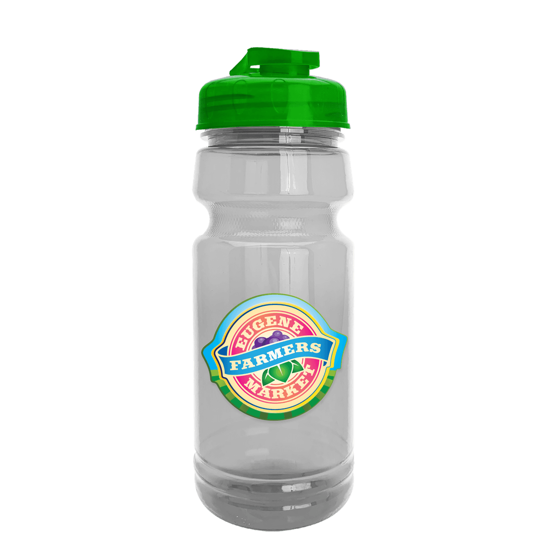 Trainer Clear Bottle with Flip-Top Lid - 24 oz.