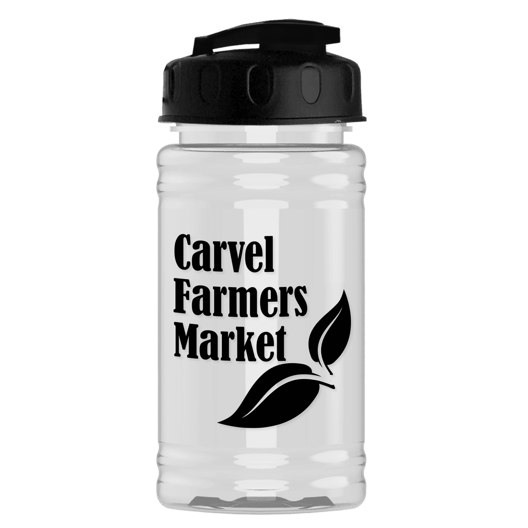 Mini Bottle with Flip-Top Lid - 16 oz.