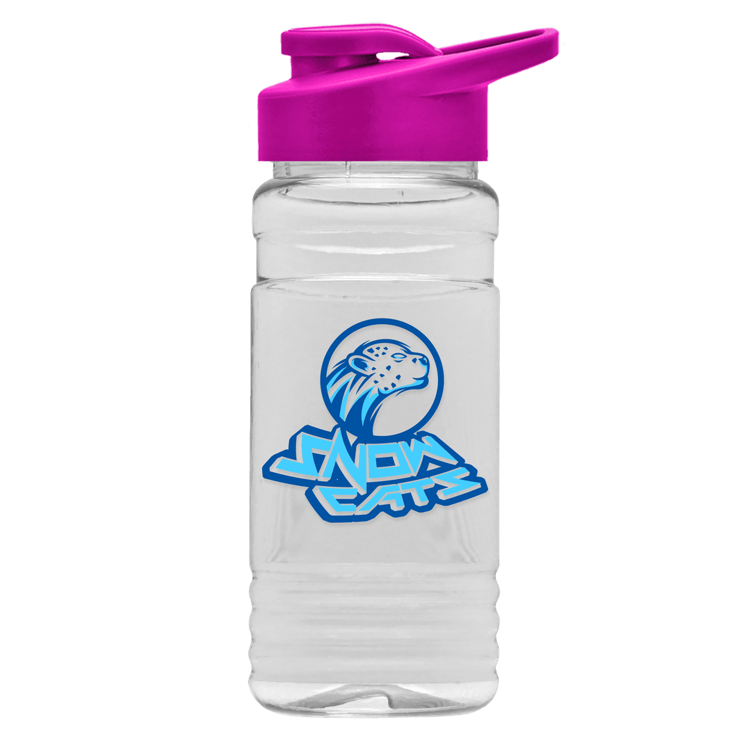 Clear Bottle with Drink-Thru Lid - 20 oz.