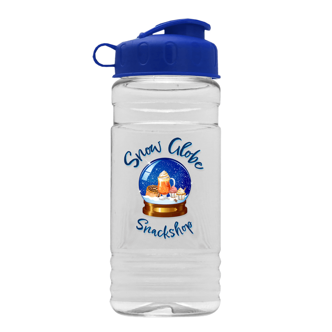 Clear Bottle with Flip Lid - 20 oz.