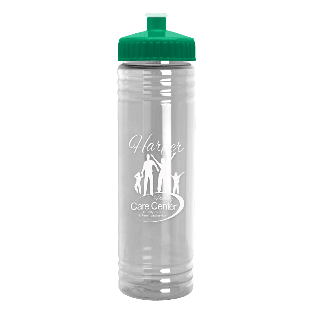 Slim Fit Bottle with Push-Pull Lid - 24 oz.