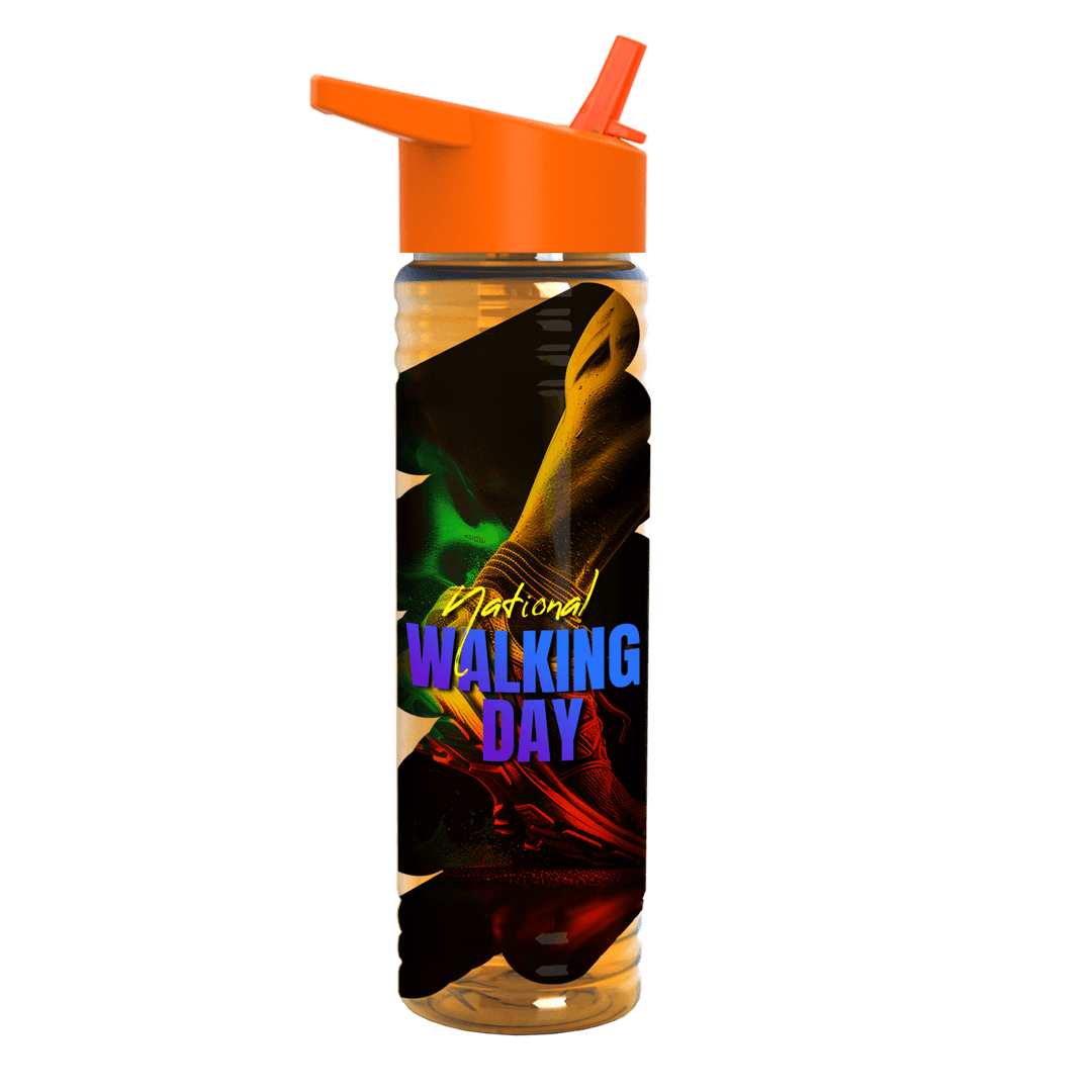 Slim Fit Bottle with Flip-Straw Lid - 24 oz.