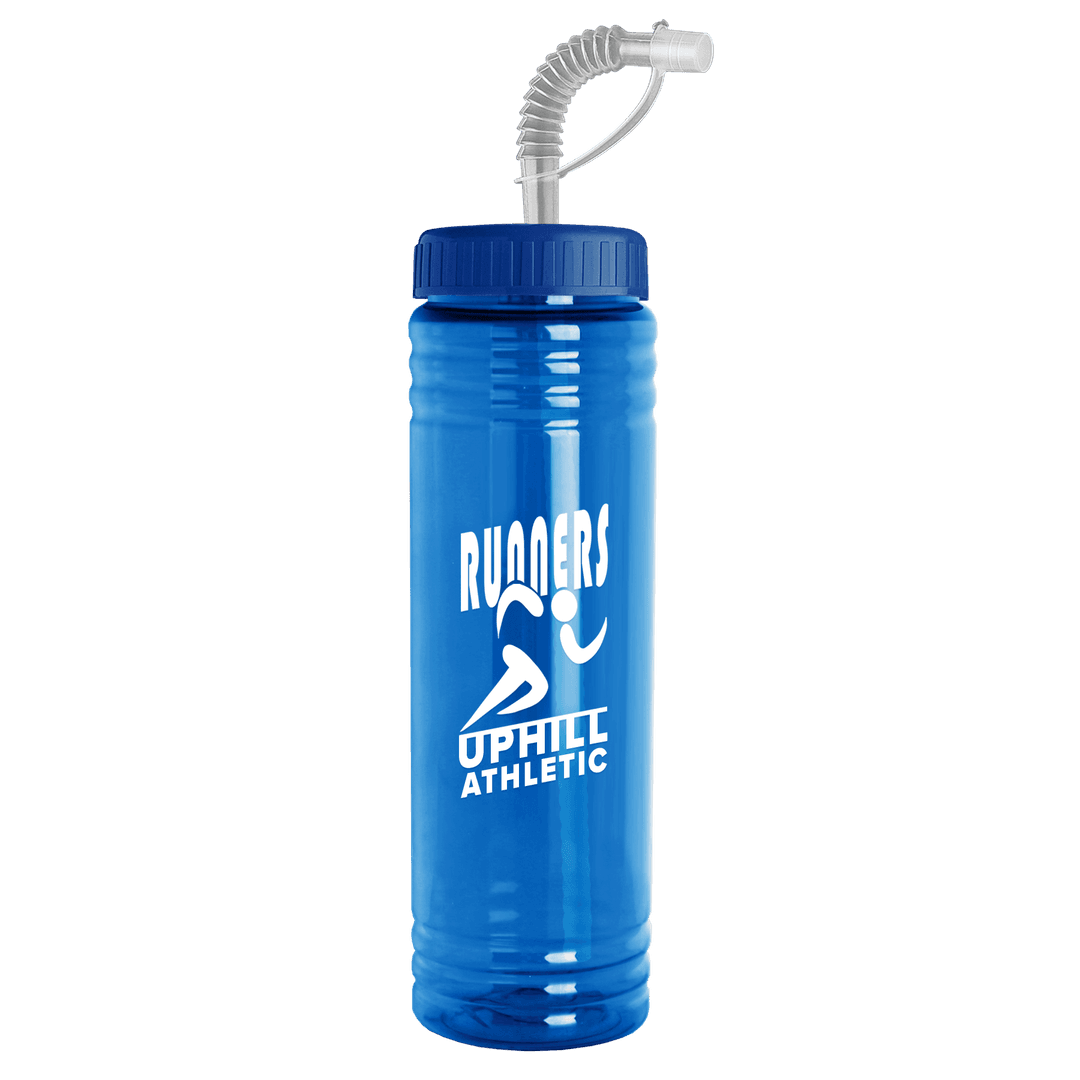 Slim Fit Bottle with Straw Lid - 24 oz.