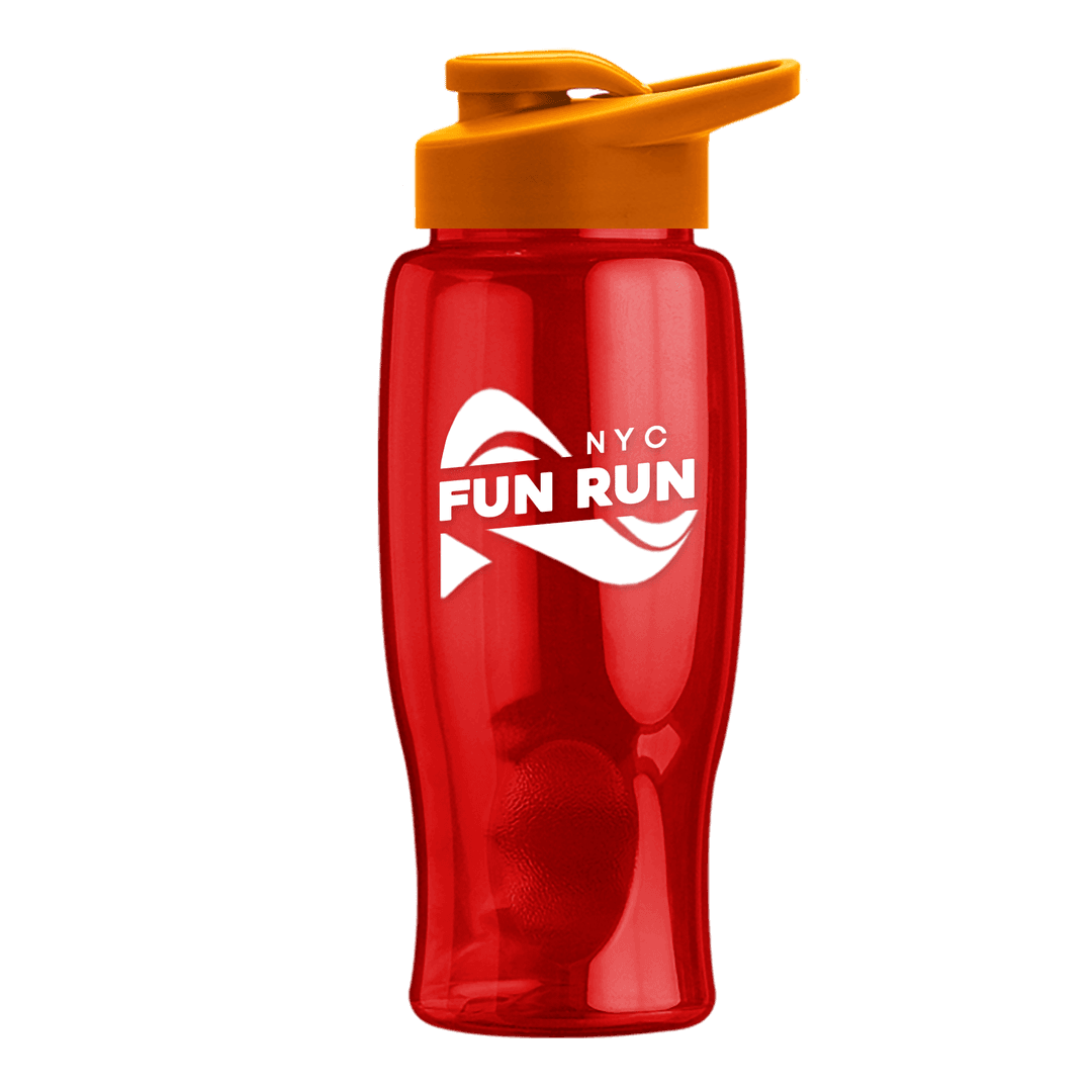 Poly+ Bottle with Drink-Thru Lid - 27 oz.