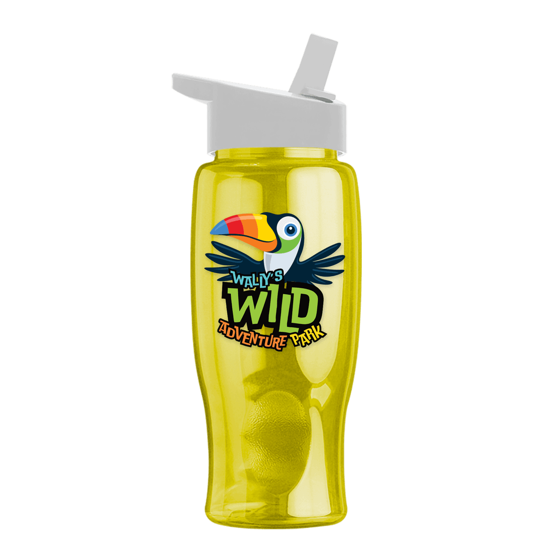 Poly+ Bottle with Flip-Straw Lid - 27 oz.