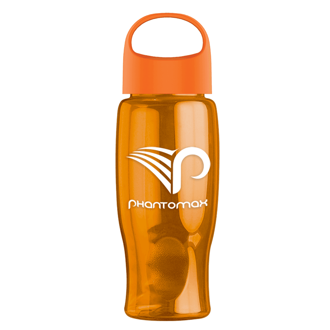 Poly+ Bottle with Oval Crest Lid - 27 oz.