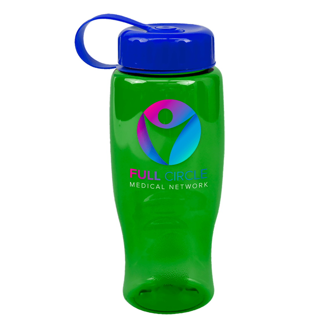 Poly+ Bottle with Tethered Lid - 27 oz.