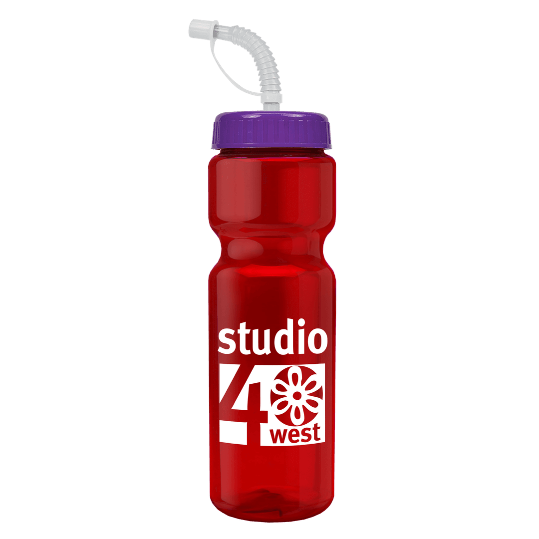 Champ Bottle with Straw Lid - 28 oz.