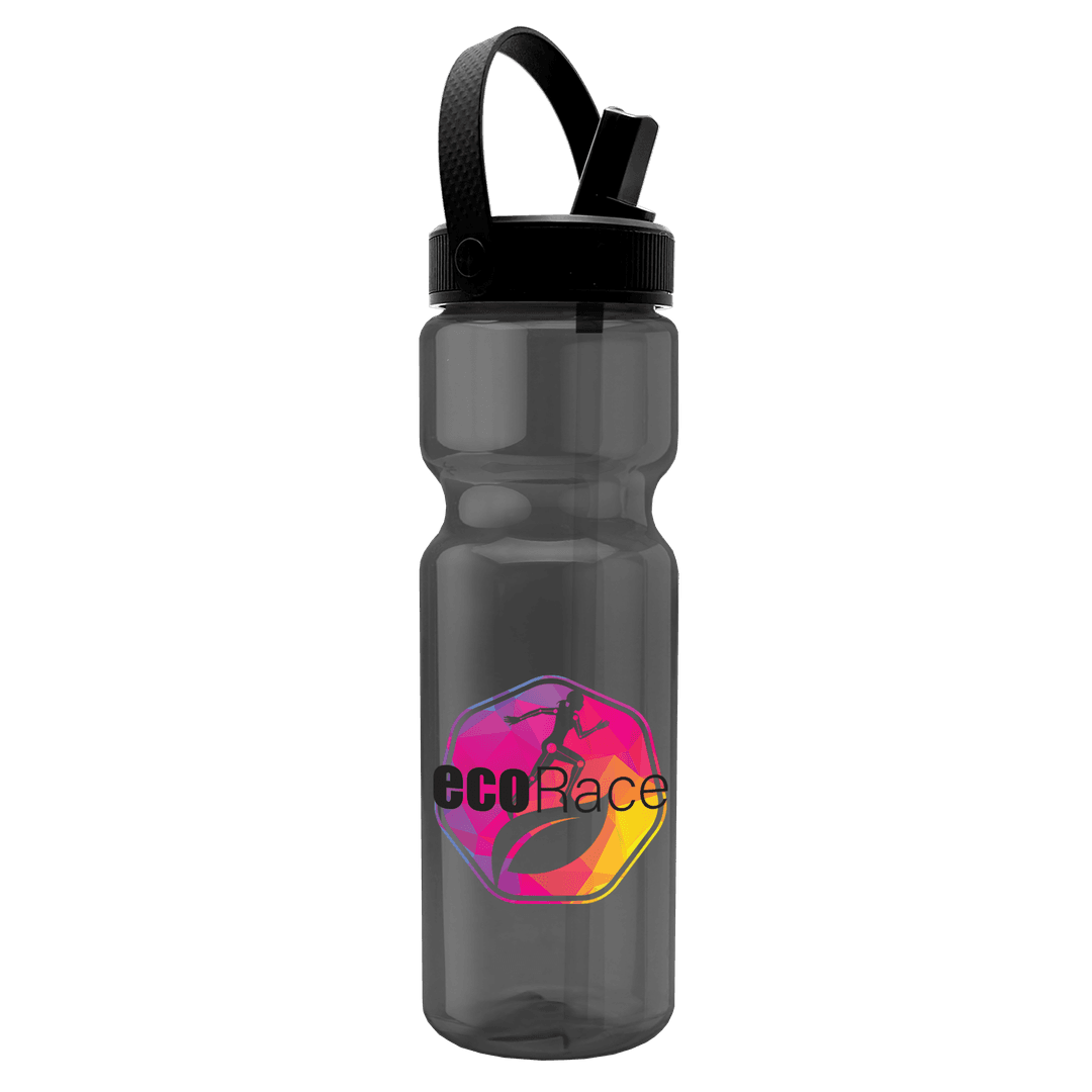 Champ Bottle with Flip-Straw, Swivel-Handle Lid - 28 oz.