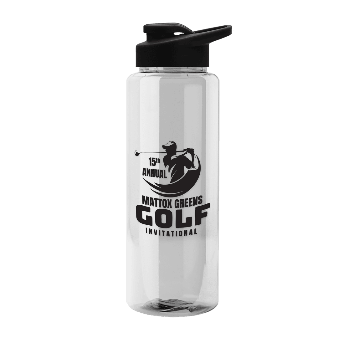 Guzzler Bottle with Drink-Thru Lid - 32 oz.