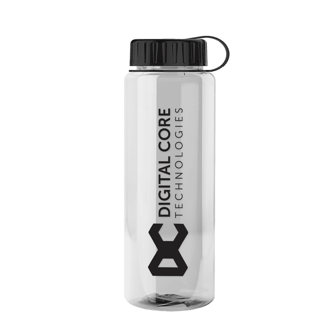 Guzzler Bottle with Tethered Lid - 32 oz.