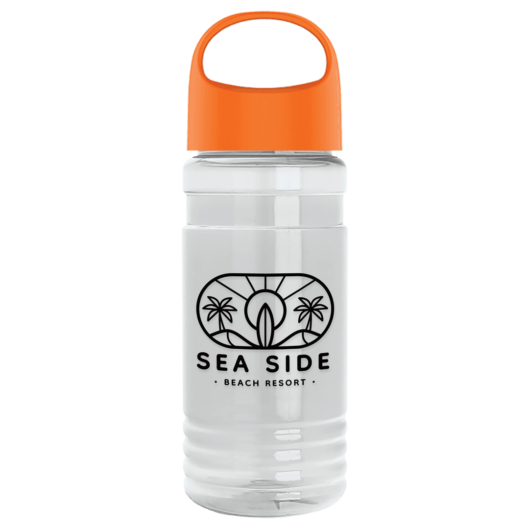 Groove Tritan® Bottle with Oval Crest Lid - 20 oz.