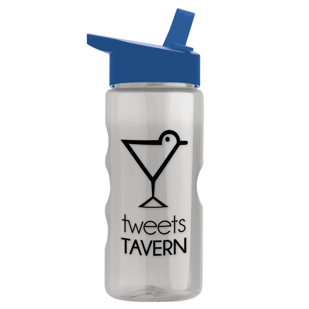 Mini Mountain Tritan® Bottle with Flip-Straw Lid - 22 oz.