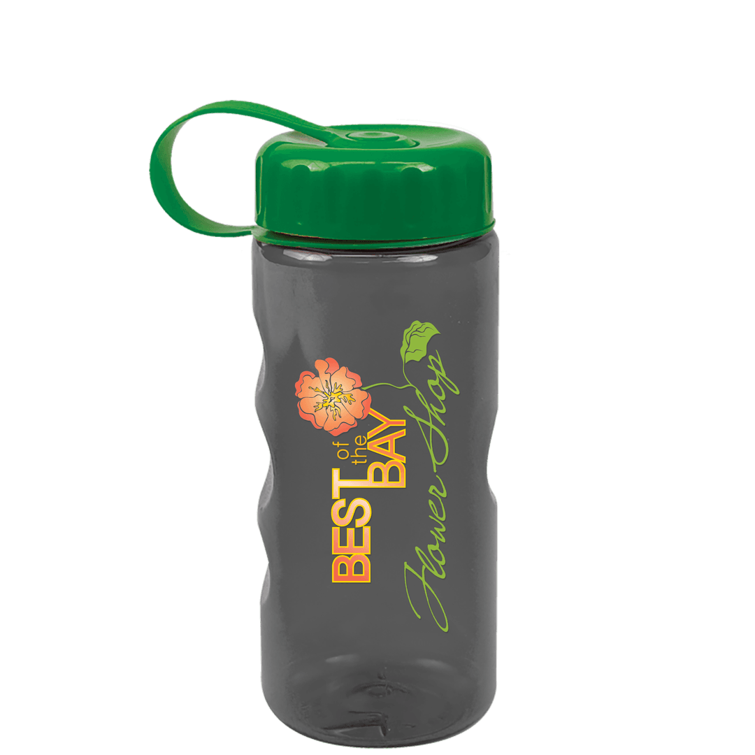 Mini Mountain Tritan® Bottle with Tethered Lid - 22 oz.