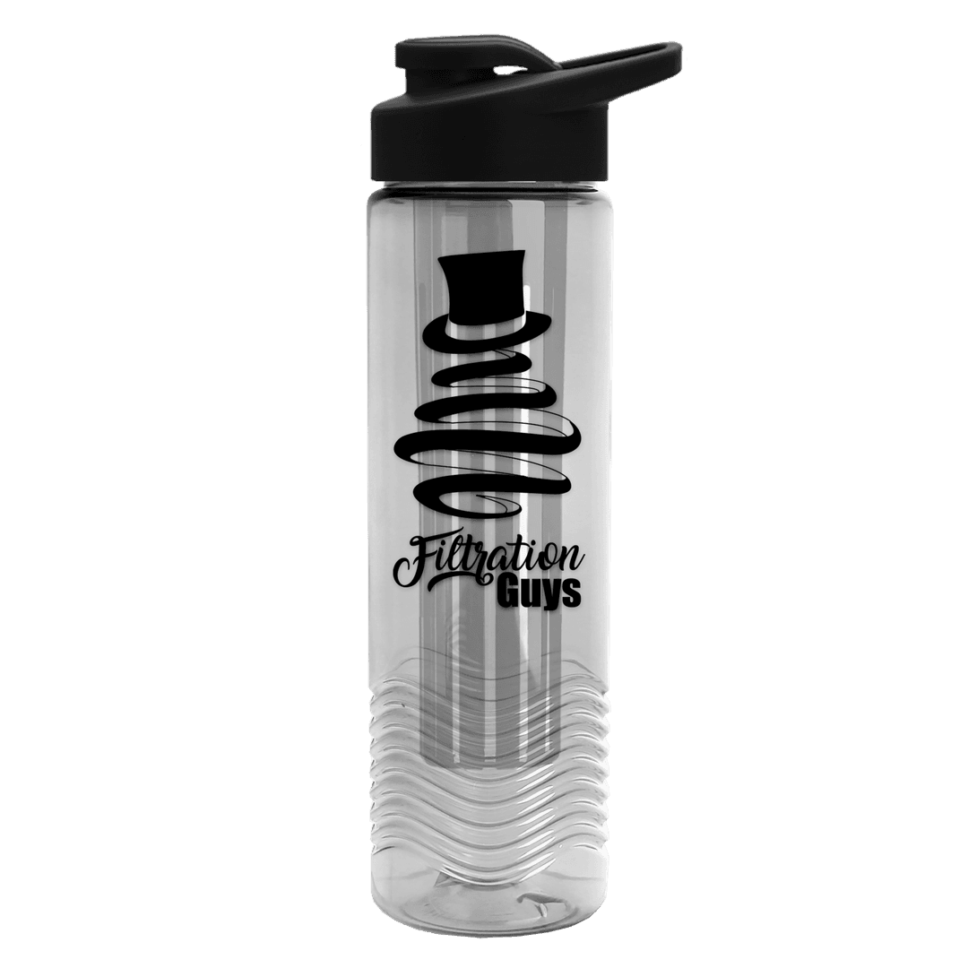 Wave Tritan® Bottle with Drink-Thru Lid and Infuser - 24 oz.