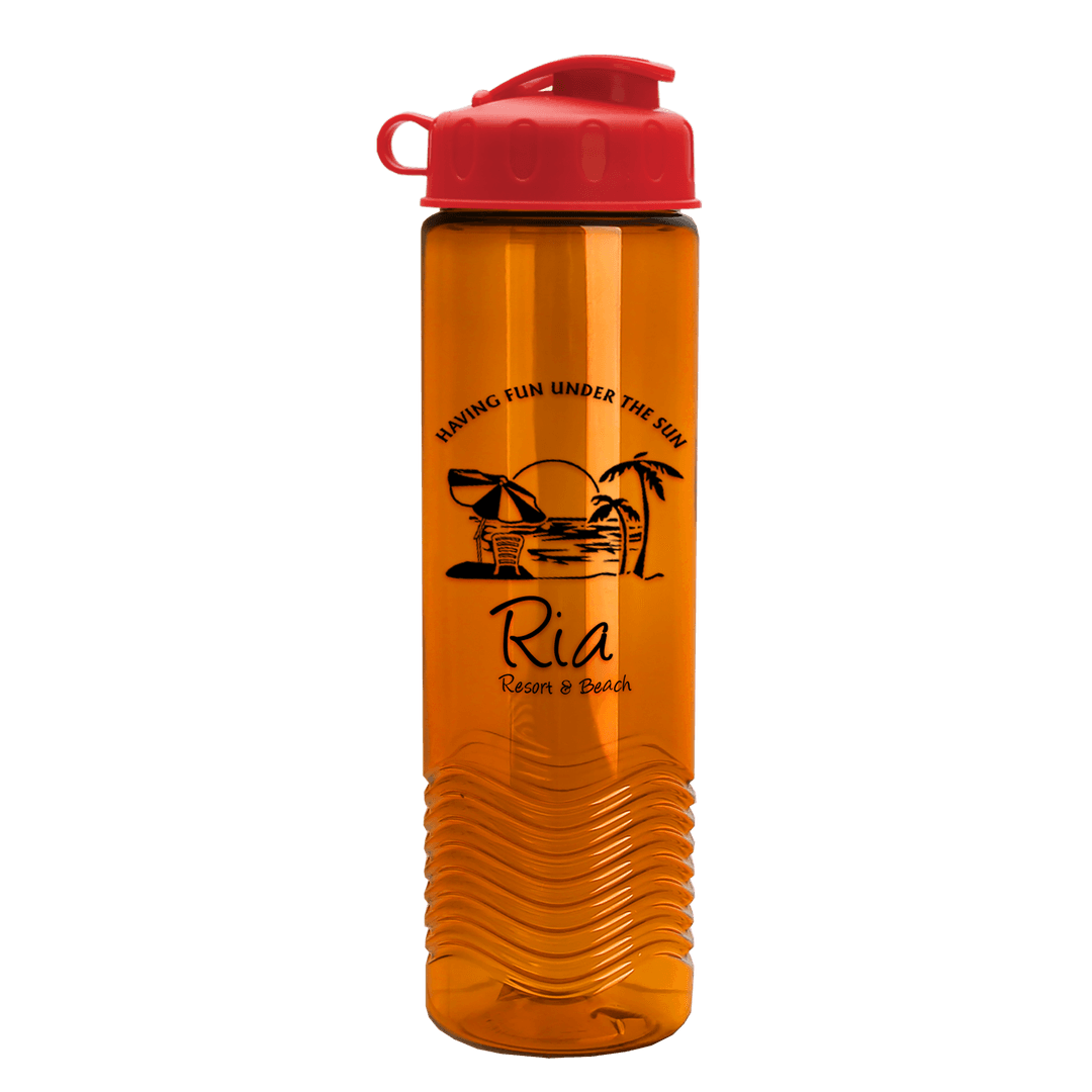 Wave Tritan® Bottle with Flip Lid - 24 oz.