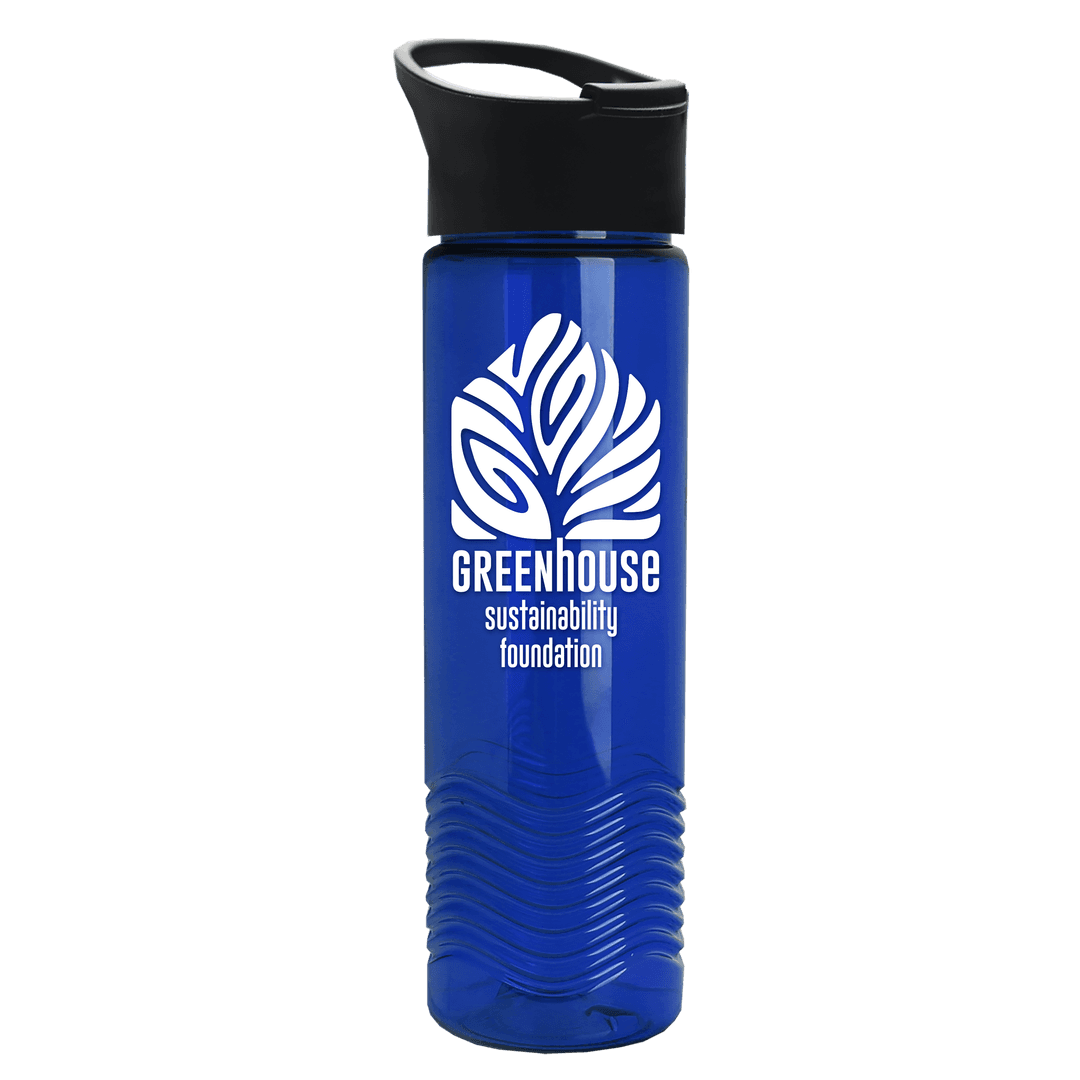 Wave Tritan® Bottle with Pop-Up Lid - 24 oz.