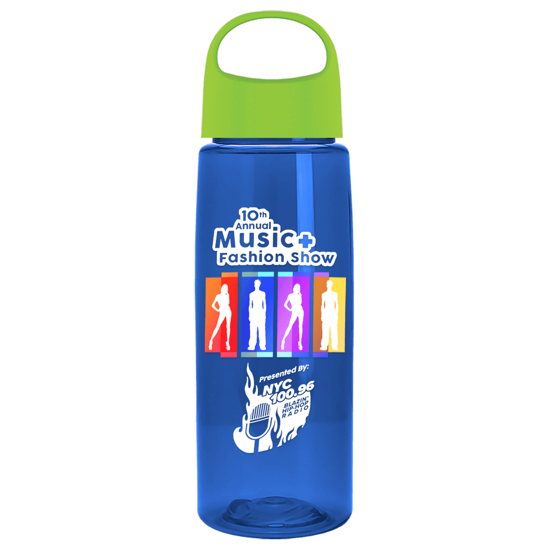 Flair Tritan® Bottle with Oval Crest Lid - 26 oz.