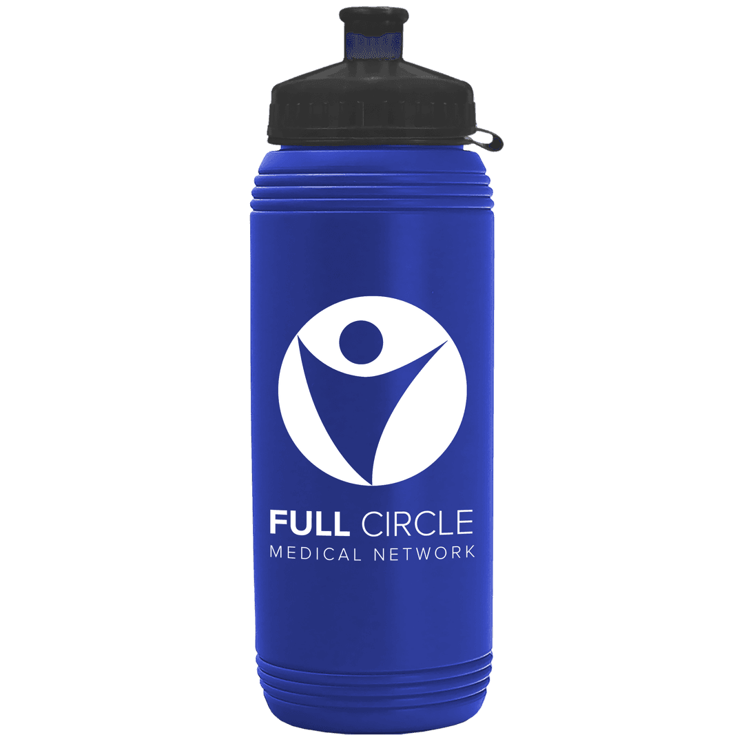 Pint Sport Bottle with Tethered Push-Pull Lid - 16 oz.