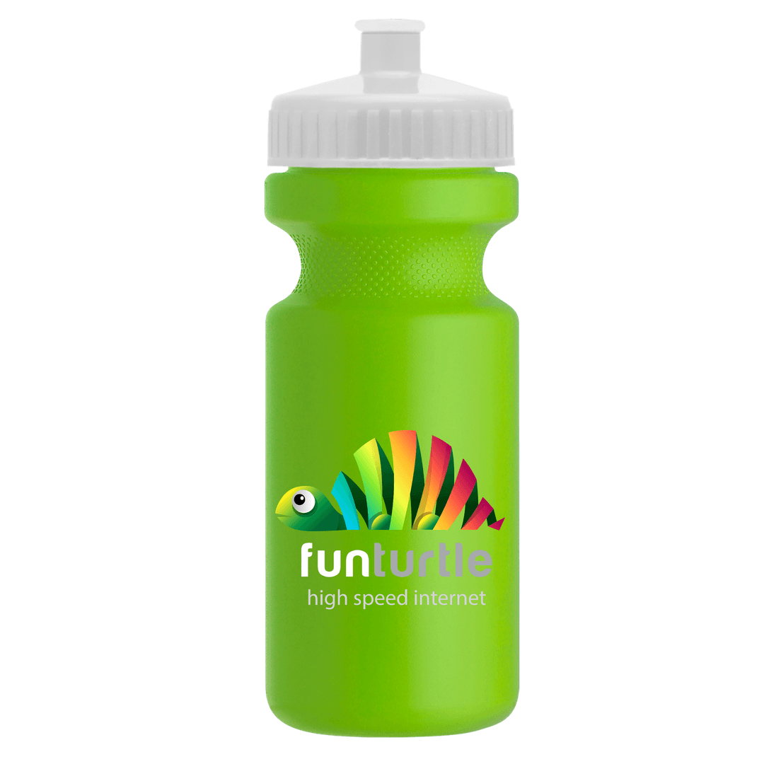 Recycled Bike Bottle with Push-Pull Lid - 22 oz.