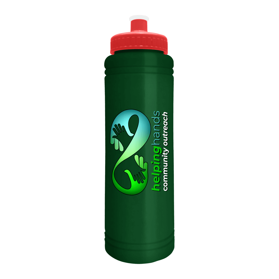 Slim Line Bottle with Push-Pull Lid - 25 oz.